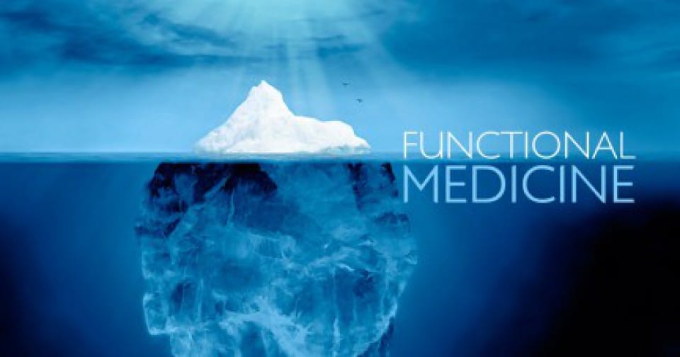 Médecine fonctionnelle utilisant l'analogie de l'iceberg