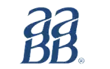 Logotipo da Associação Americana de Bancos de Sangue (AABB)